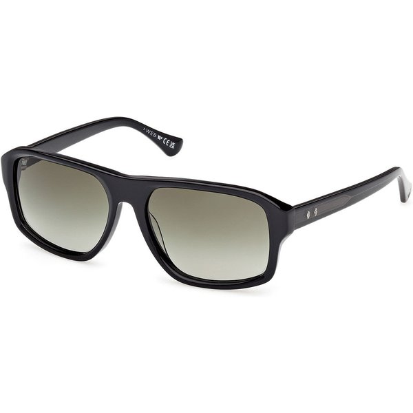 Web Eyewear WE0393 01P Men's Sunglasses Black Size 57