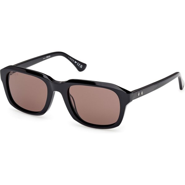 Web Eyewear WE0389 01E Men's Sunglasses Black Size 54