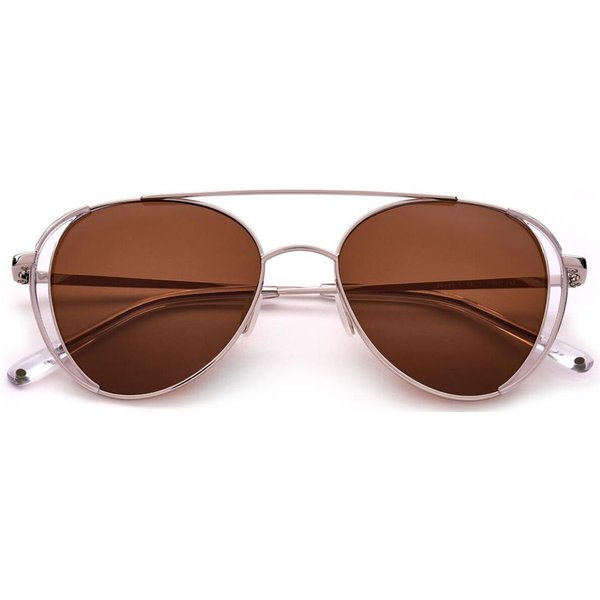 Paradigm 20-61 Polarized Crystal Pattern Men's Sunglasses Pink Size 51