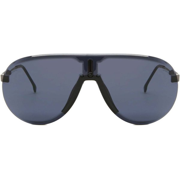 Carrera SUPERCHAMPION V81/2K Men's Sunglasses Silver Size 99