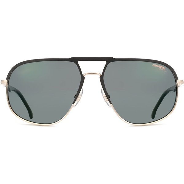 Carrera 318/S Polarized 2M2/Q3 Men's Sunglasses Gold Size 60