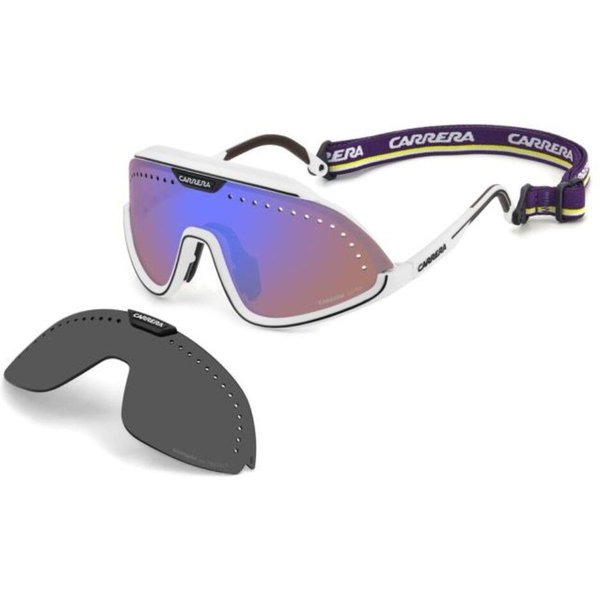 カレラ Carrera C SPORT 01/S with Clip-On 6HT/ZS メガネ フレーム - 男性用 - 白