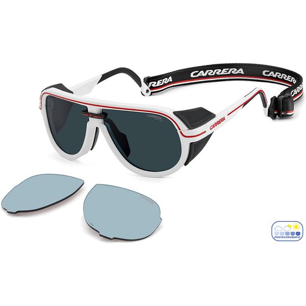 Carrera EVEREST/S 6HT/KU Men's Sunglasses White Size 59