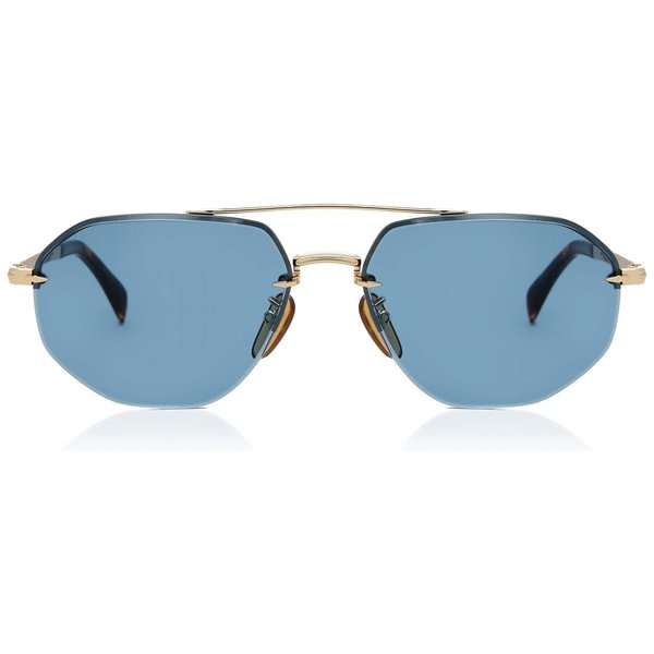 David Beckham DB 1101/G/S Asian Fit J5G/MT Men's Sunglasses Gold Size 61