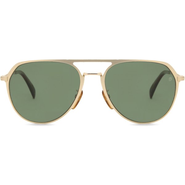 David Beckham DB 7095/G/S Asian Fit AOZ/UC Men's Sunglasses Gold Size 58