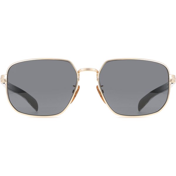 David Beckham DB 7121/G/S Asian Fit RHL/IR Men's Sunglasses Gold Size 60