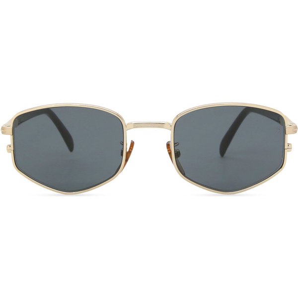 David Beckham DB 1129/S RHL/IR Men's Sunglasses Gold Size 52