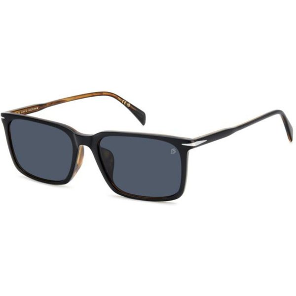David Beckham DB 1163/F/S Asian Fit 05K/KU Men's Sunglasses Black Size 58