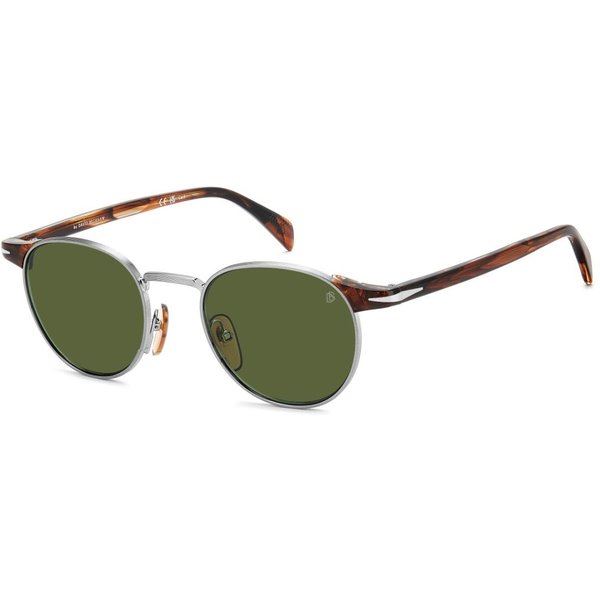 David Beckham DB 1223/S 9CI/QT Men's Sunglasses Silver Size 49