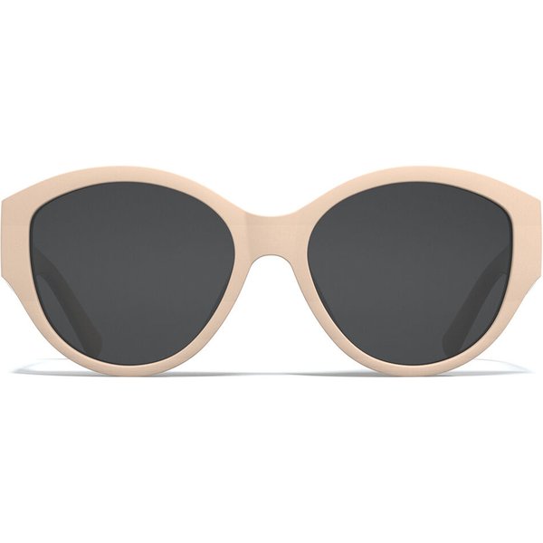 HANUKEii Hawaii HK-015-02 Men's Sunglasses White Size 55