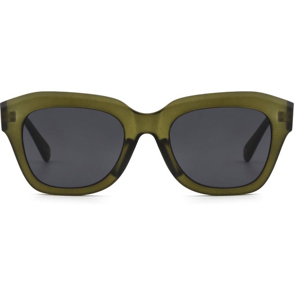 HANUKEii Cove HK-A01-24M08C03 Men's Sunglasses Green Size Standard