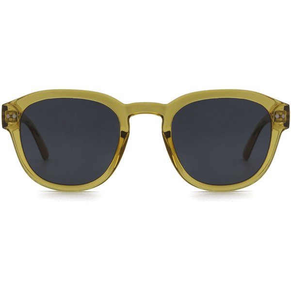 HANUKEii Teahupoo HK-A01-24M10C06 Men's Sunglasses Yellow Size Standard