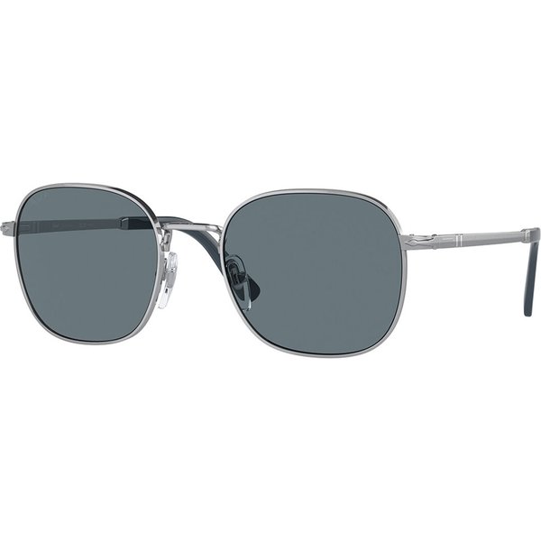 Persol PO1009S アジアフィット Polarized 518/3R メガネ フレーム - 男性用 - Silver