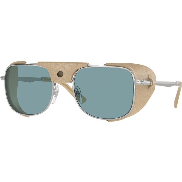 Persol PO1013SZ Polarized 1155P1 メガネ フレーム - 男性用 - Silver