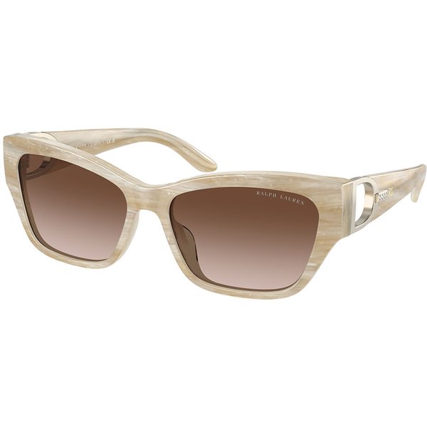 Ralph Lauren RL8206U THE AUDREY アジアフィット 608413 メガネ フレーム - 女性用 - 茶色