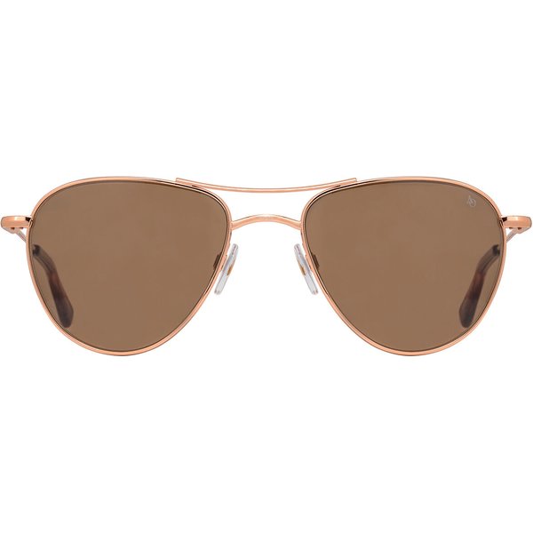American Optical Sebring 2BNN Women’s Sunglasses Gold Size 55