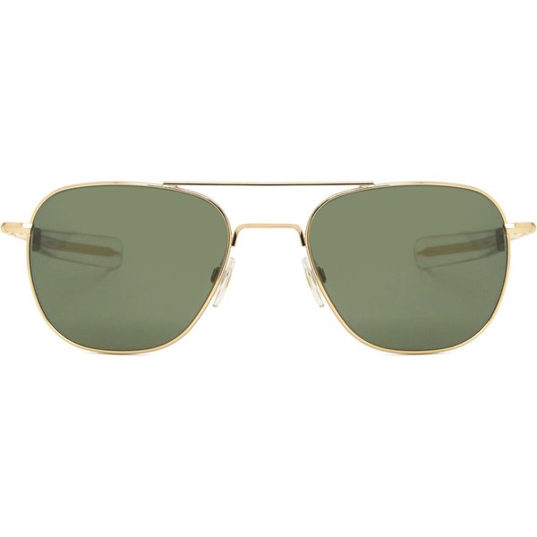 American Optical Original Pilot 1GNG Men's Sunglasses Gold Size 55