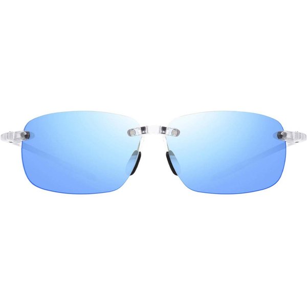 Revo RE 1210 DESCEND PRO Polarized 09BLP メガネ フレーム - 男性用 - クリア