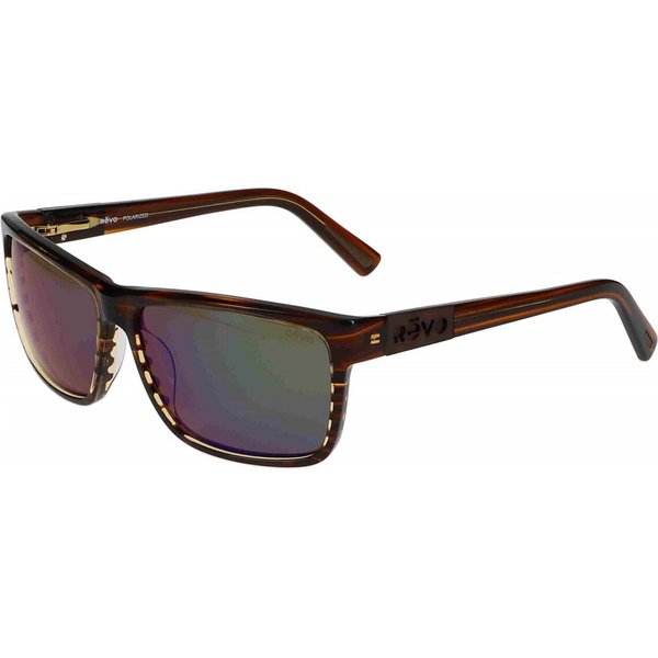 Revo RE 1242 WINSTON Polarized 12GN Men's Sunglasses Brown Size 62