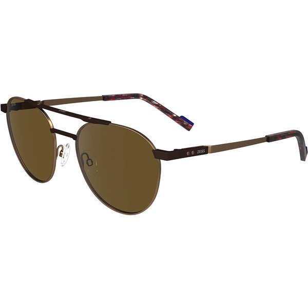 Zeiss ZS23137S 203 Men's Sunglasses Brown Size 53