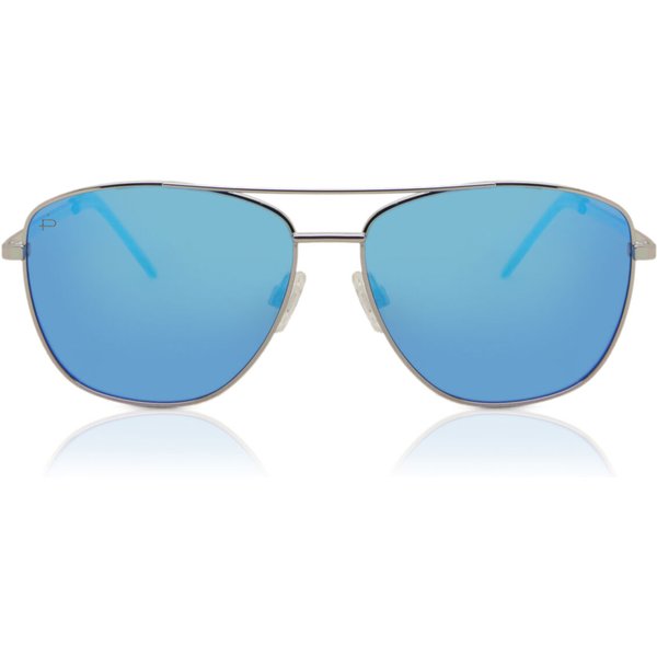 Privé Revaux THE HOUSTON/S 010/61 Men's Sunglasses Silver Size 57