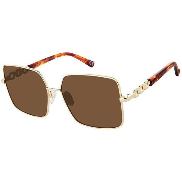 Privé Revaux VIVA LA VIDA/S Polarized 06J/SP Women’s Sunglasses Gold Size 59