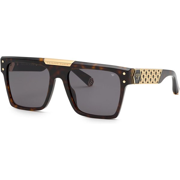 Philipp Plein SPP080 0722 Women’s Sunglasses Tortoiseshell Size 55