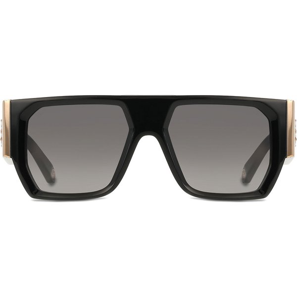 Philipp Plein SPP094M 0700 Women’s Sunglasses Gold Size 54