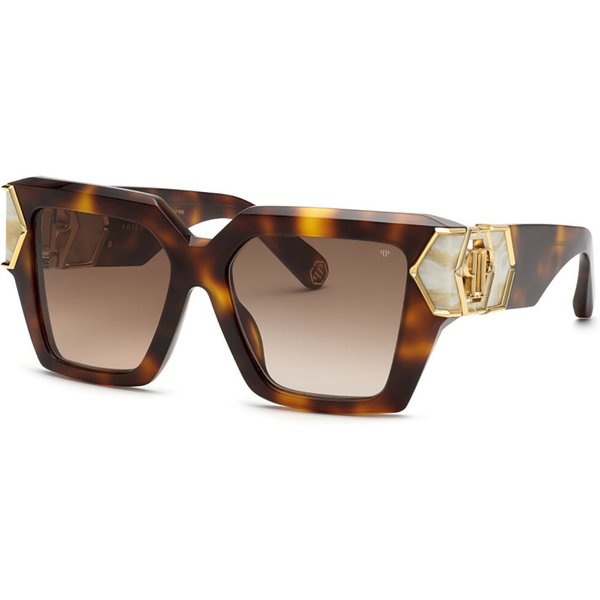 Philipp Plein SPP135M 0752 Women’s Sunglasses Tortoiseshell Size 55