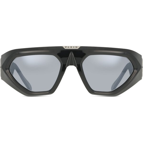 Philipp Plein SPP153 Z42X Women’s Sunglasses Black Size 58