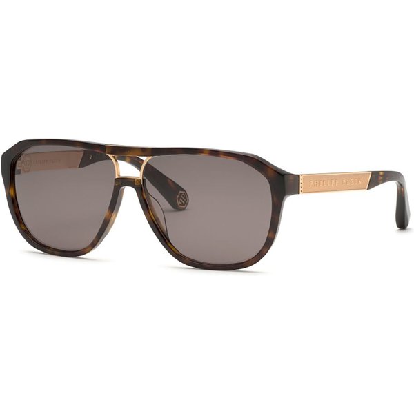 Philipp Plein SPP118M 0722 Women’s Sunglasses Tortoiseshell Size 60