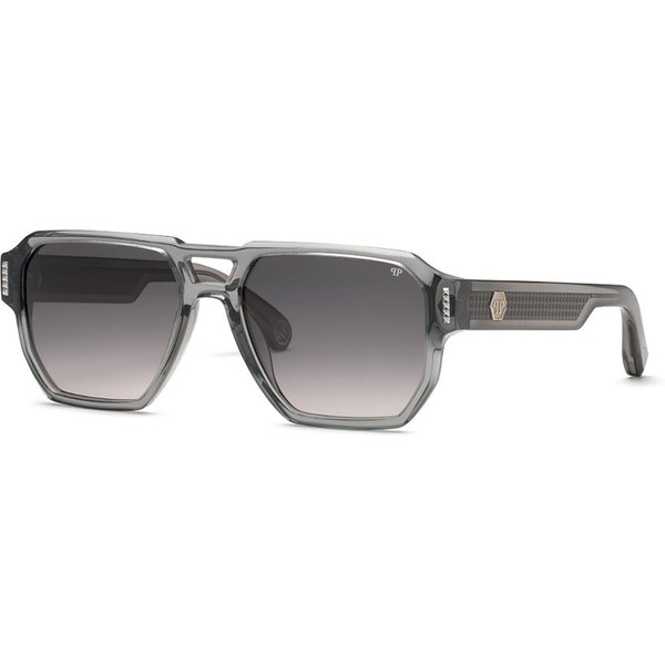 Philipp Plein SPP200M 0819 Men's Sunglasses Grey Size 58