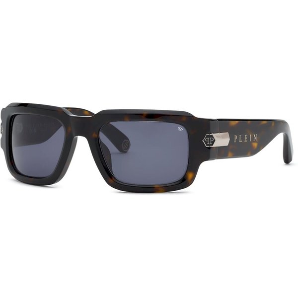 Philipp Plein SPP182M 0722 Men's Sunglasses Tortoiseshell Size 56