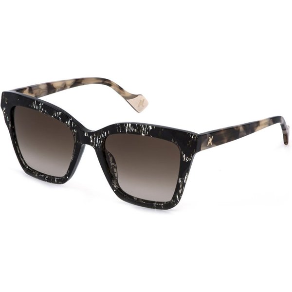 Yalea SYA240 BETTISIA 0ALW Women’s Sunglasses Black Size 53