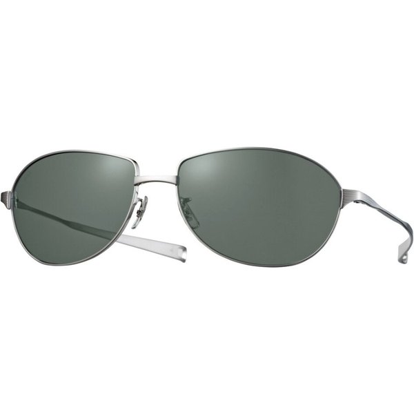 Eyevan Alps Sun BC Men's Sunglasses Silver Size 61