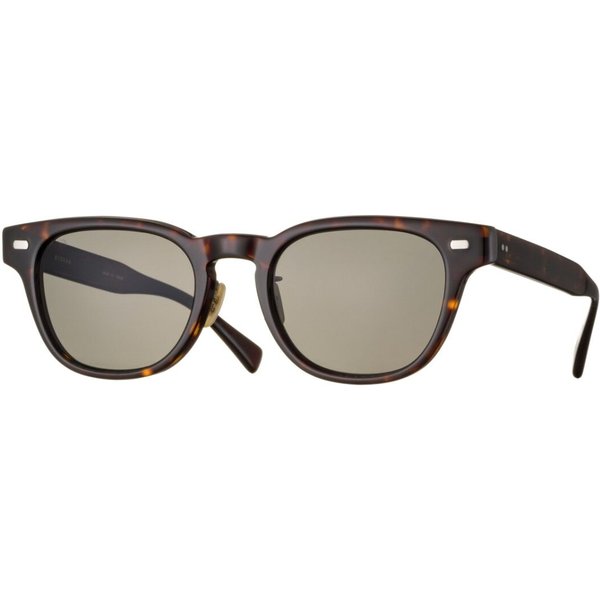 Eyevan Hank Sun Polarized DT Men's Sunglasses Tortoiseshell Size 51