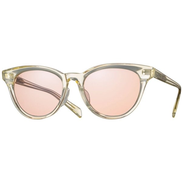 Eyevan Husky-E ECR Women’s Sunglasses Yellow Size 52