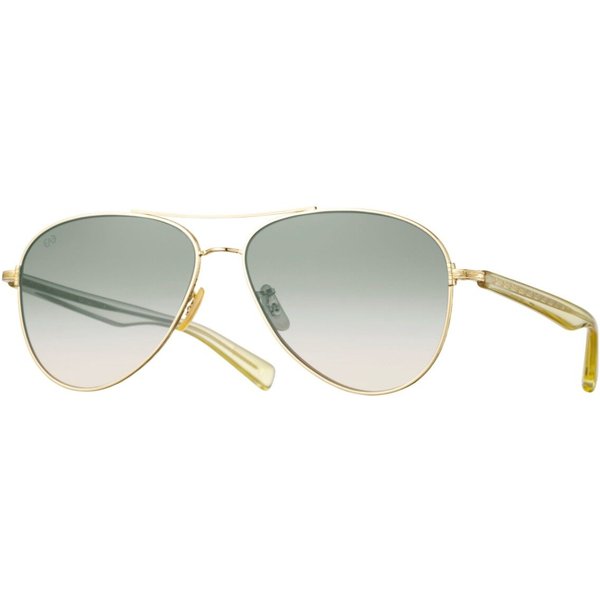 Eyevan Paragon G/LLT Men's Sunglasses Gold Size 58