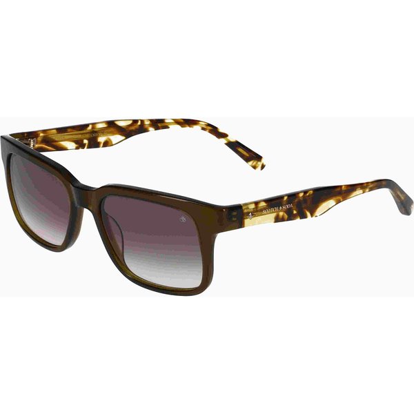 Scotch & Soda 8017 550 Men's Sunglasses Green Size 54