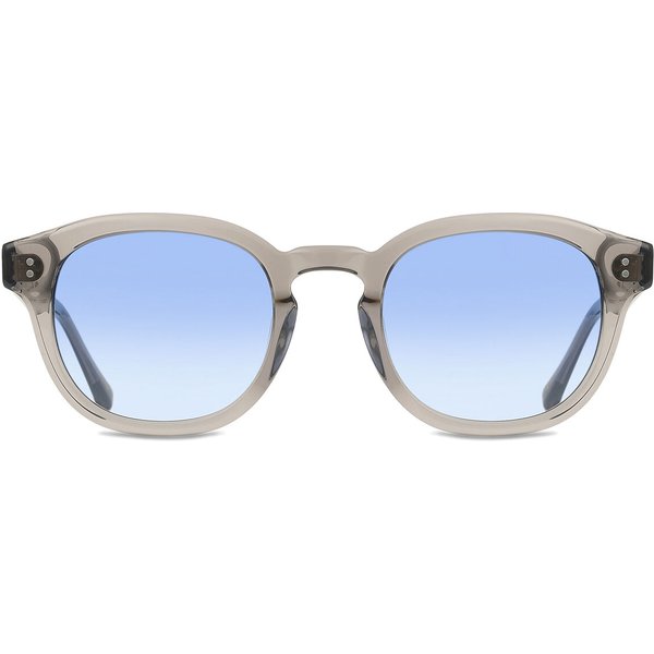 Messy Weekend BILLE Grey Crystal Blue Men's Sunglasses Clear Size 49