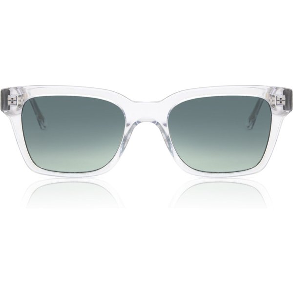 Messy Weekend DEAN Crystal Green Women’s Sunglasses Clear Size 52