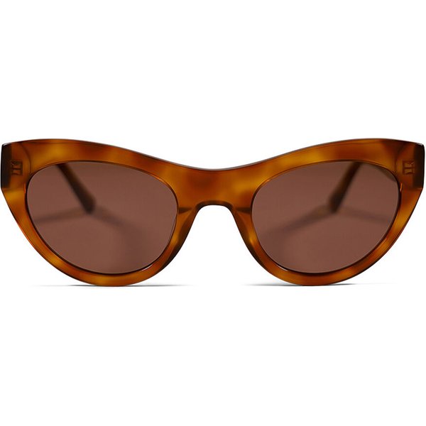 Messy Weekend DONNA Havana Brown Women’s Sunglasses Tortoiseshell Size 52