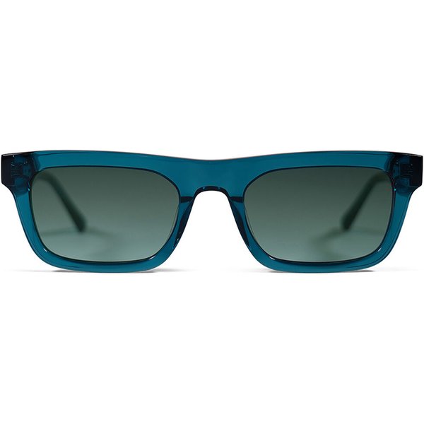 Messy Weekend NEW DYLAN Turquoise Green Men's Sunglasses Blue Size 52