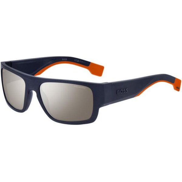 BOSS Boss 1498/S LOX/ZV Men's Sunglasses Blue Size 58
