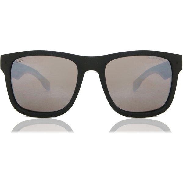BOSS Boss 1496/S Polarized 087/ZV Men's Sunglasses Black Size 55