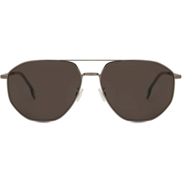 BOSS Boss 1612/F/SK Asian Fit 6LB/IR Men's Sunglasses Gunmetal Size 61