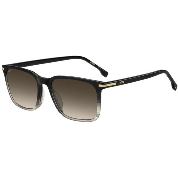 BOSS 1749/G/S Asian Fit EDM/HA Men's Sunglasses Black Size 55
