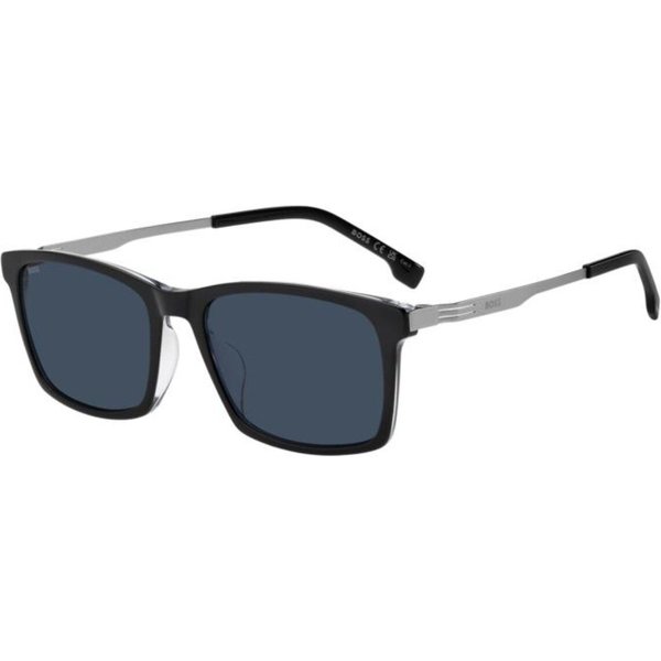 BOSS 1836/G/S Asian Fit 7C5/KU Men's Sunglasses Black Size 56