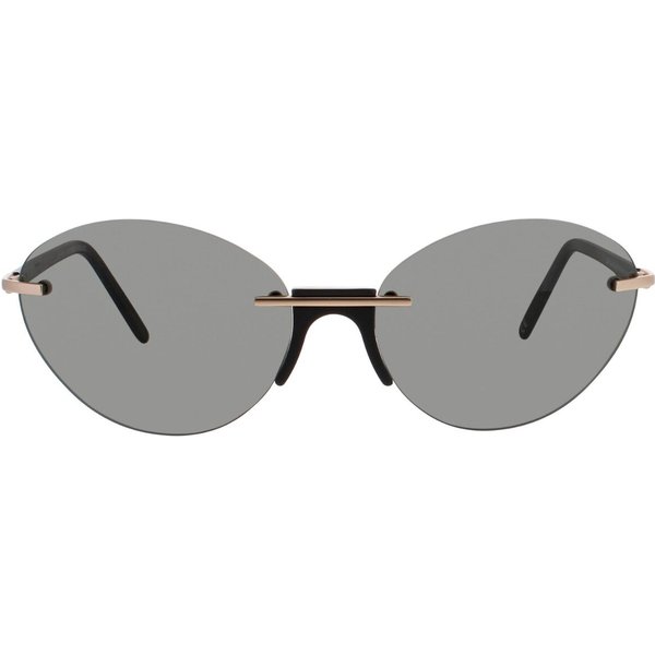 ANDY WOLF Zuri A Men's Sunglasses Gold Size 62