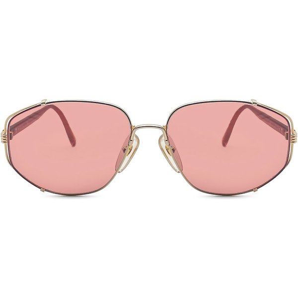 Dior Vintage Dior 2594 043 Men's Sunglasses Gold Size 55
